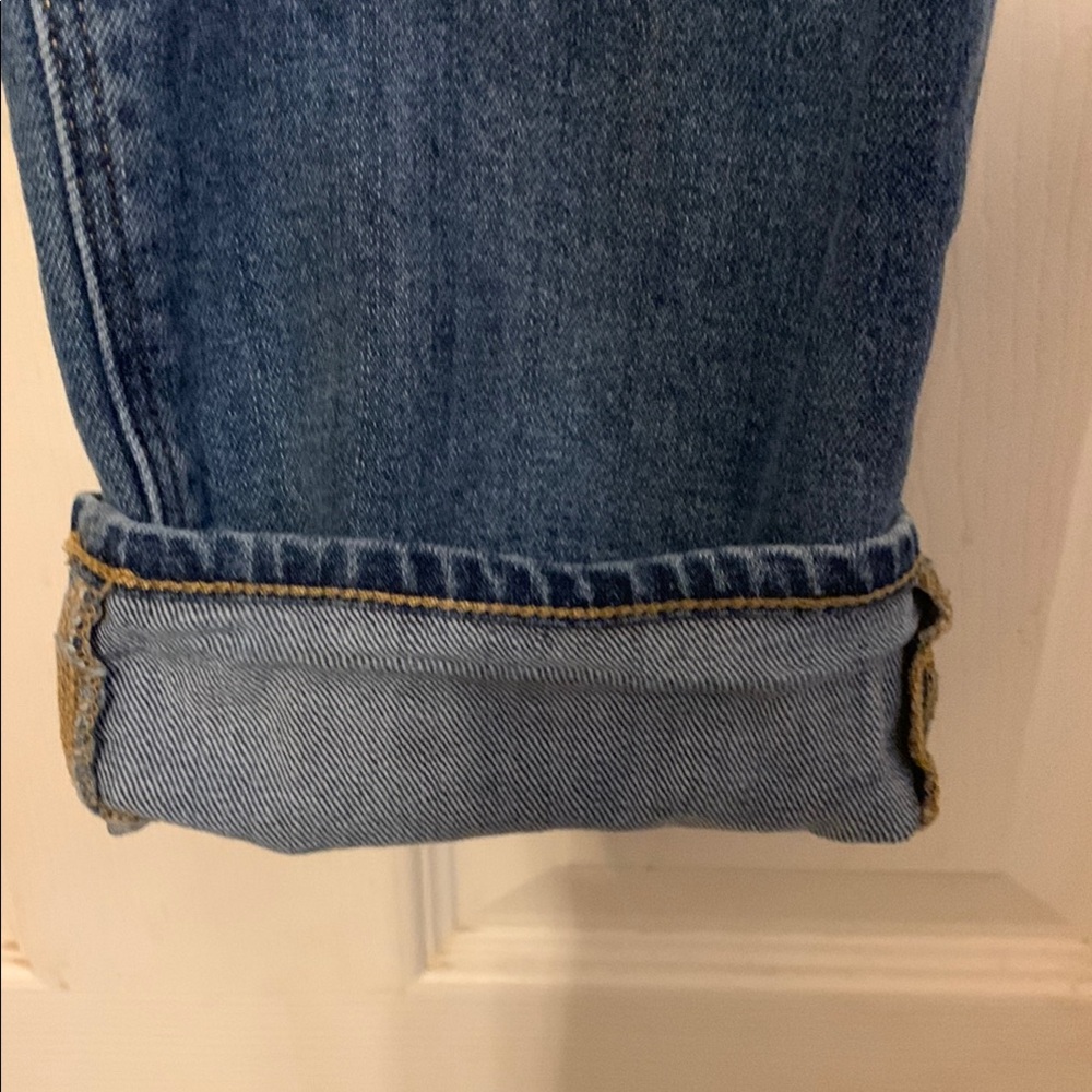 Boyfriend Distressed, Patchwork Jeans - image 5